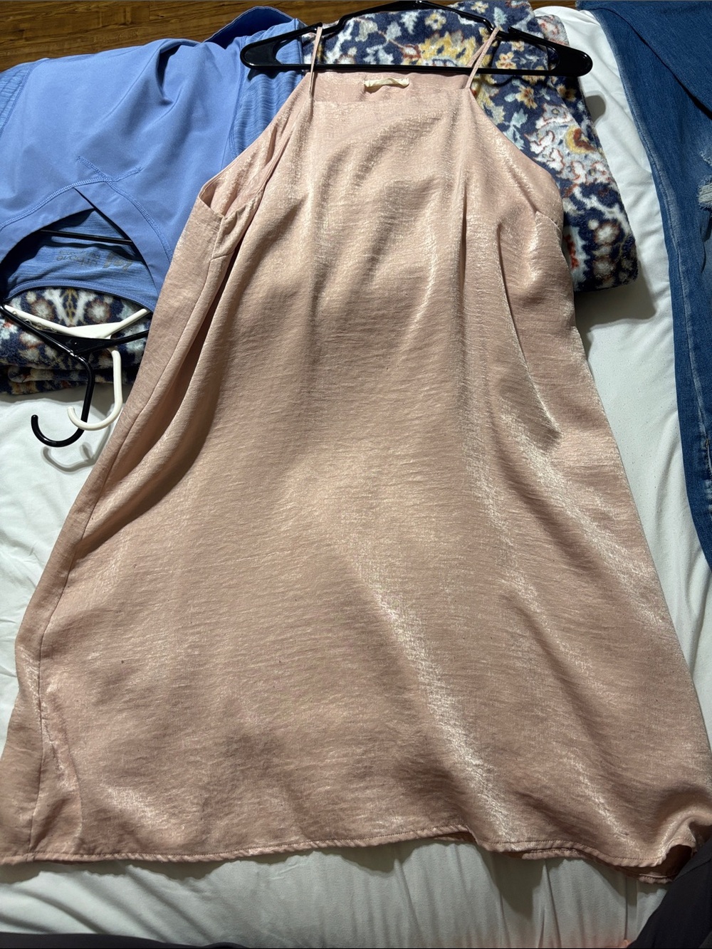 entro Shimmery Blush dress